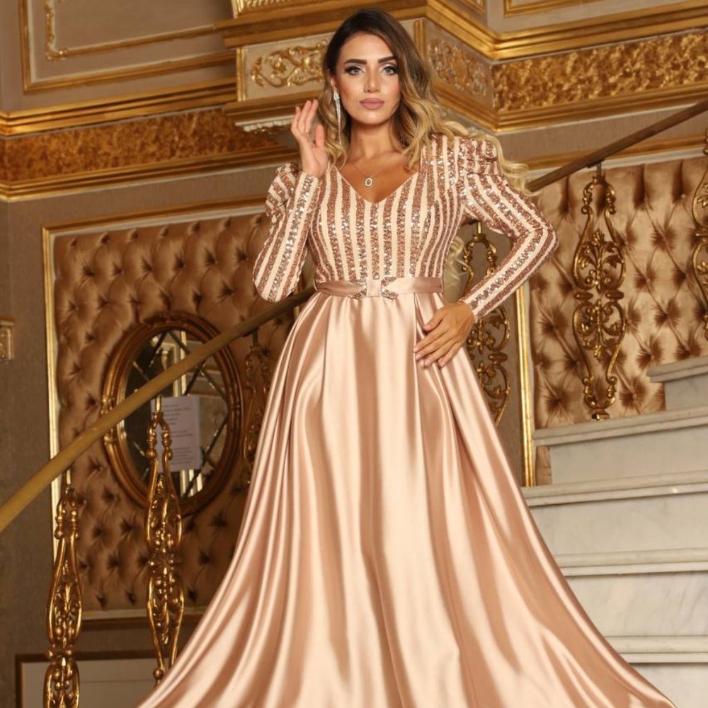 Regal Radiance Women's Party Gown